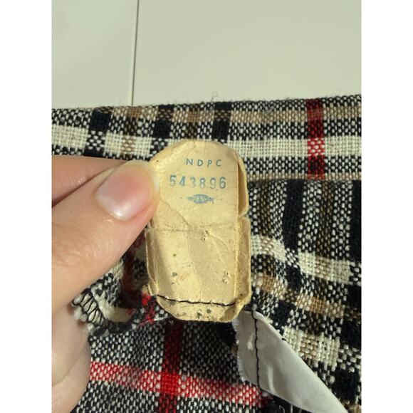 Vintage 70's NPC Fashions Blazer Jacket Plaid Work Button Lightweight Business - Picture 6 of 10